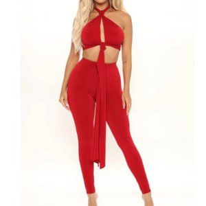 Fashion Nova Ladies Night Legging Set